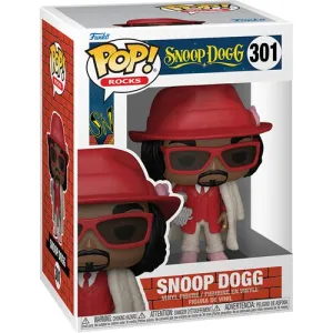 Rocks Pop! Vinyl Figure Snoop Dogg with Fur Coat [301]