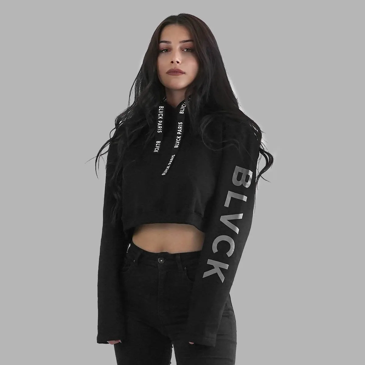 Signature Blvck Hoodie (Cropped)