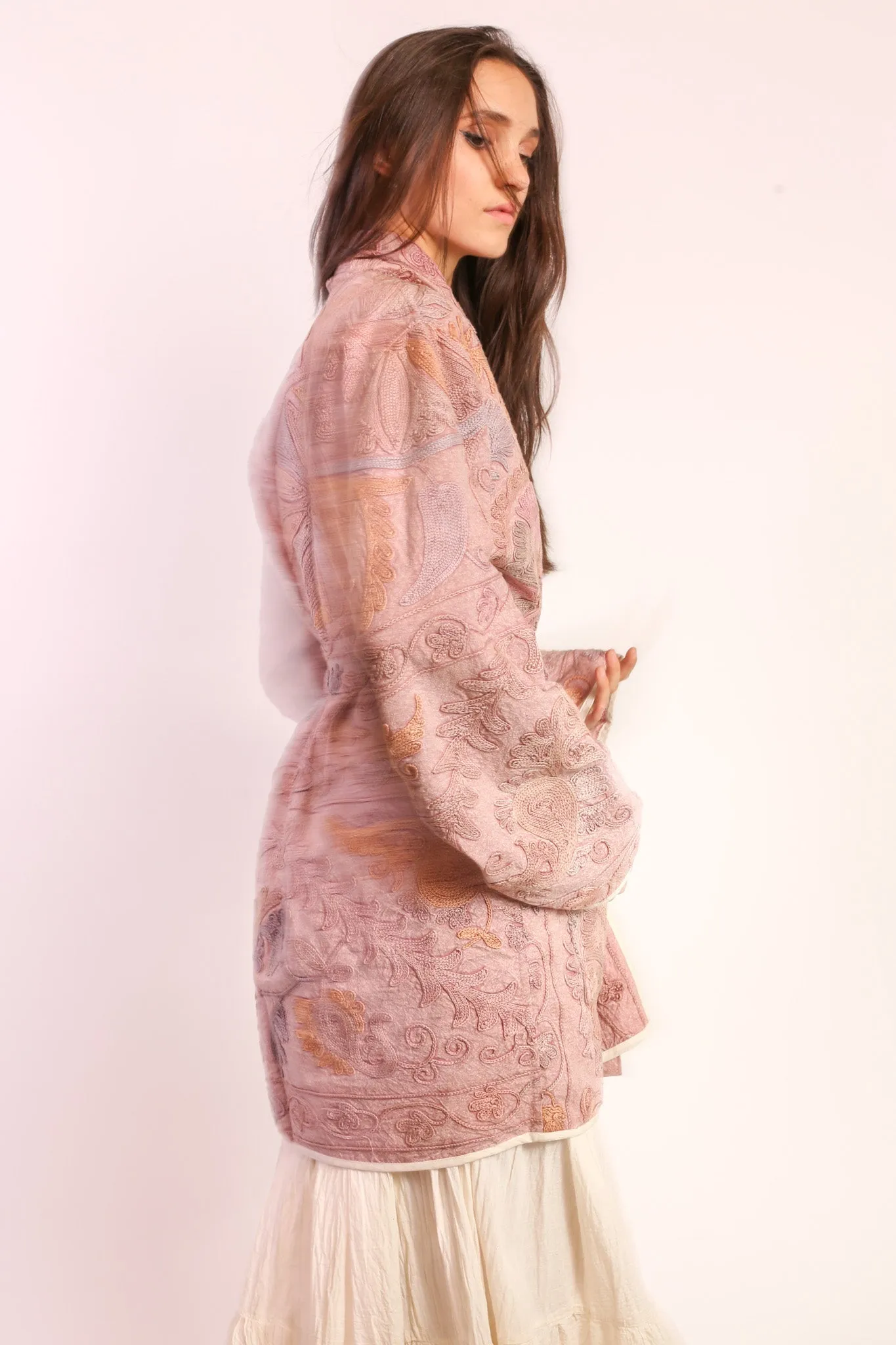 SUZANI EMBROIDERED JACKET COAT AYMA