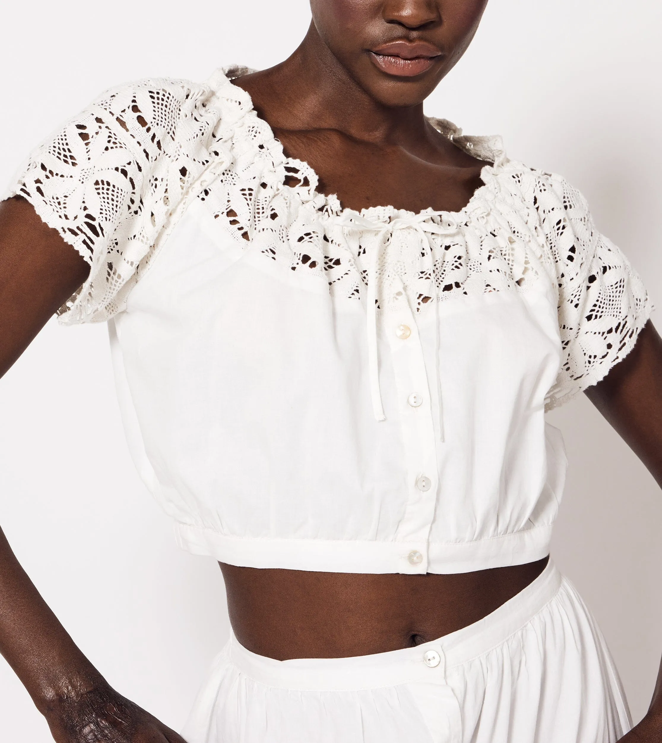 Teresa Blouse | Ivory