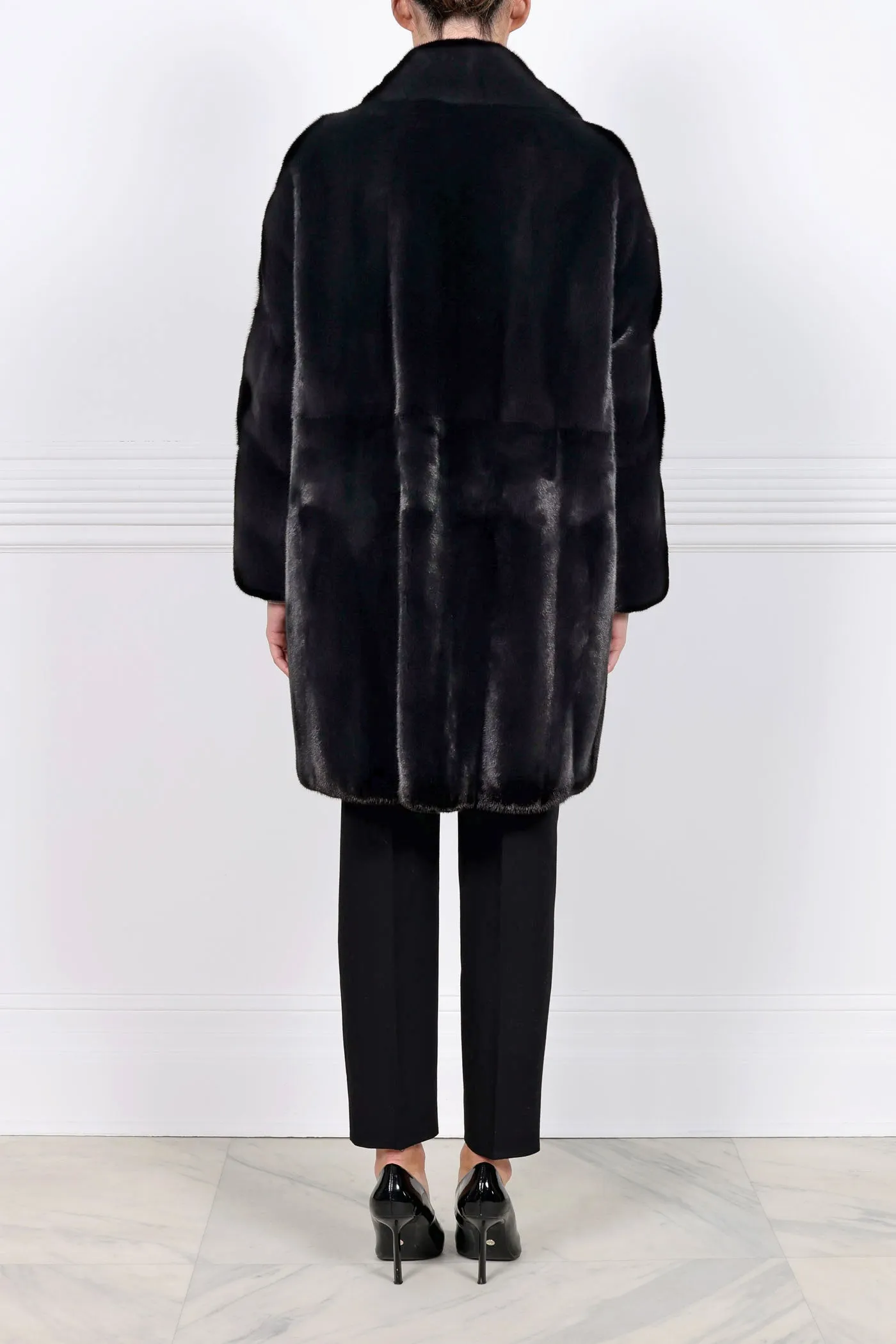 The Declan Oversized Mink Fur Coat