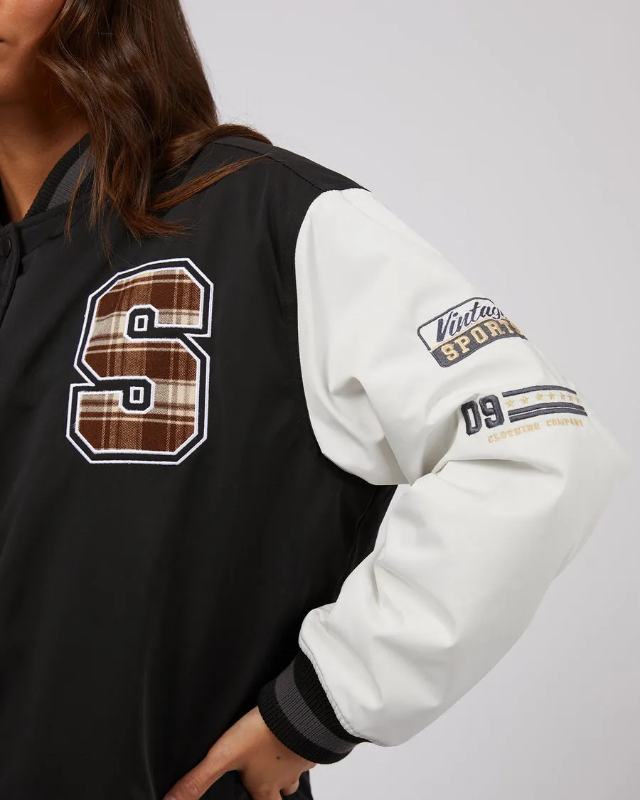 Varsity Jacket | Black