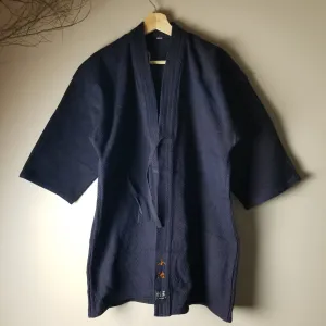 Vintage Aizome Indigo Kendo Swordsman Jacket