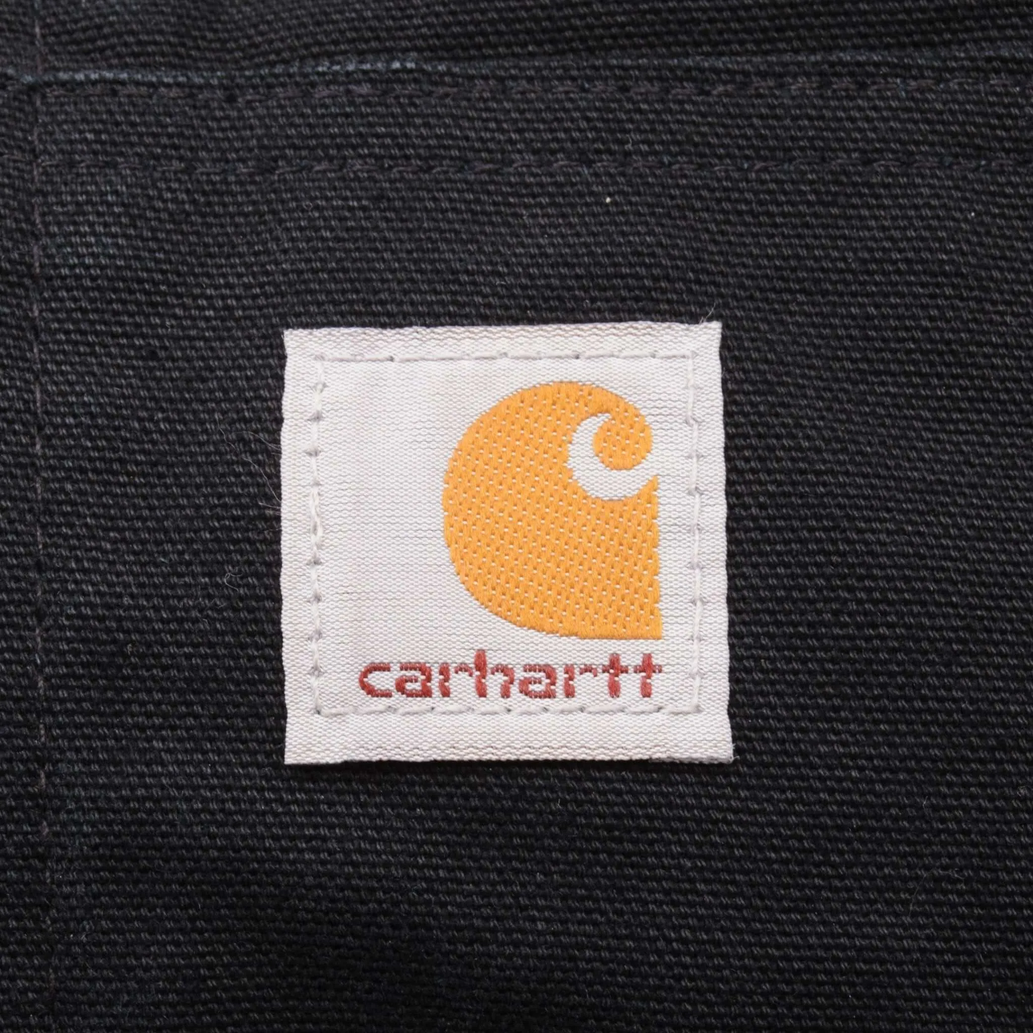 VINTAGE CARHARTT BLACK HOODED ACTIVE JACKET J140BLK SIZE MEDIUM MADE IN USA