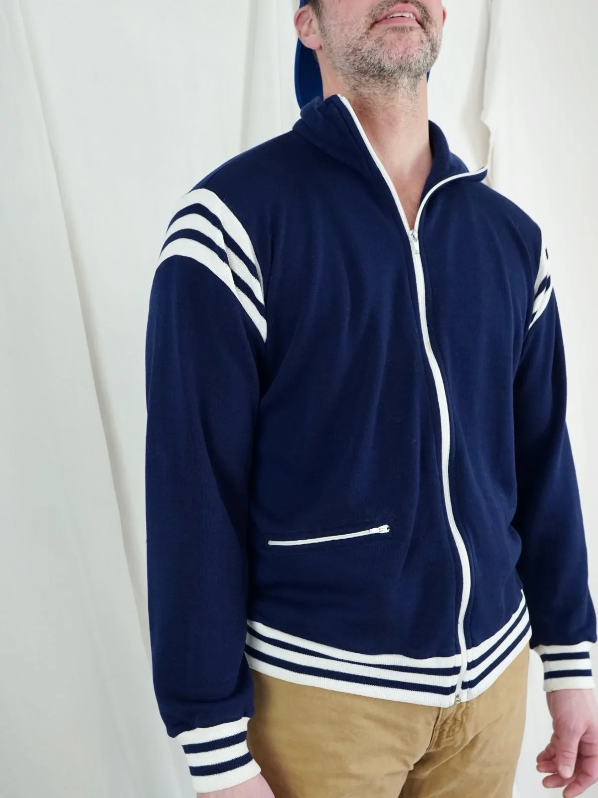 Vintage Sporty Track Jacket