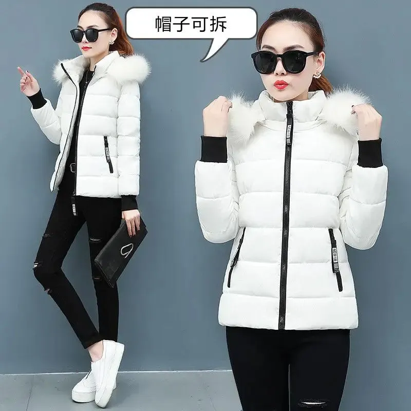 Winter Jacket Women Warm Coat Plus Size 3XL Ladies Parka