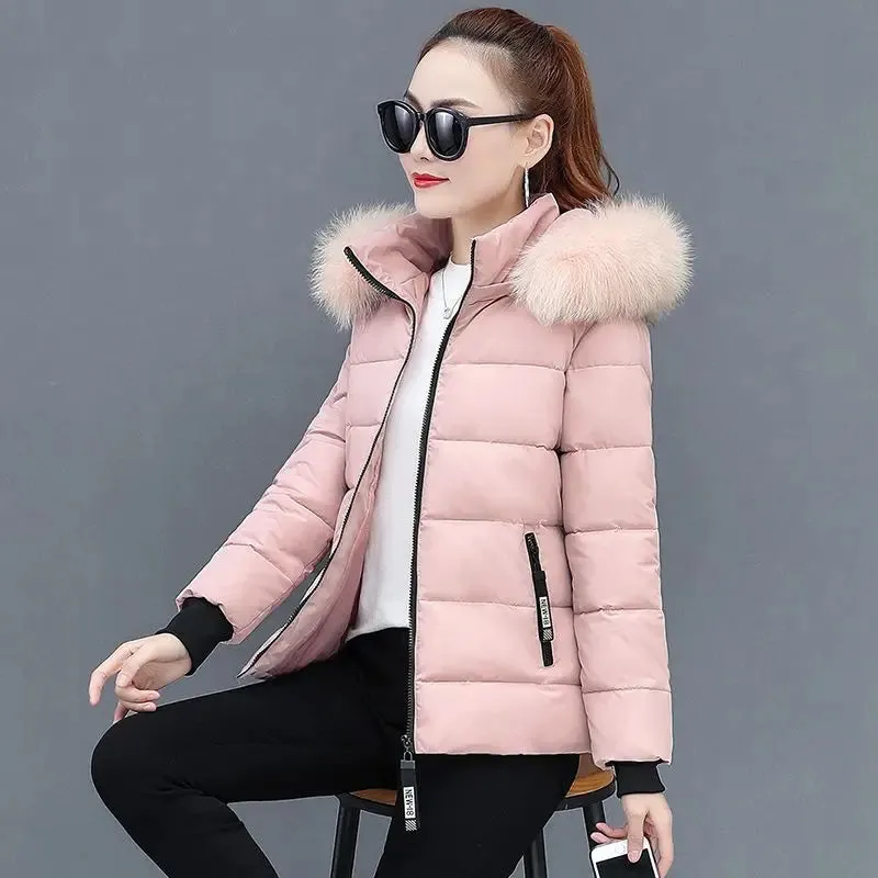 Winter Jacket Women Warm Coat Plus Size 3XL Ladies Parka