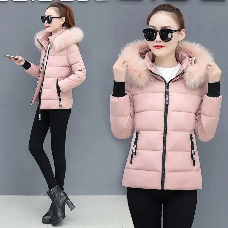 Winter Jacket Women Warm Coat Plus Size 3XL Ladies Parka