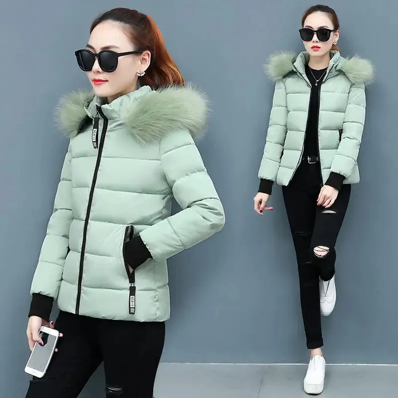 Winter Jacket Women Warm Coat Plus Size 3XL Ladies Parka