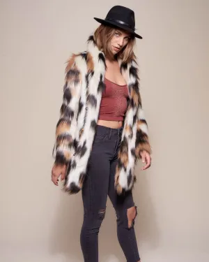 Women's Faux Fur Coat | Manx Cat