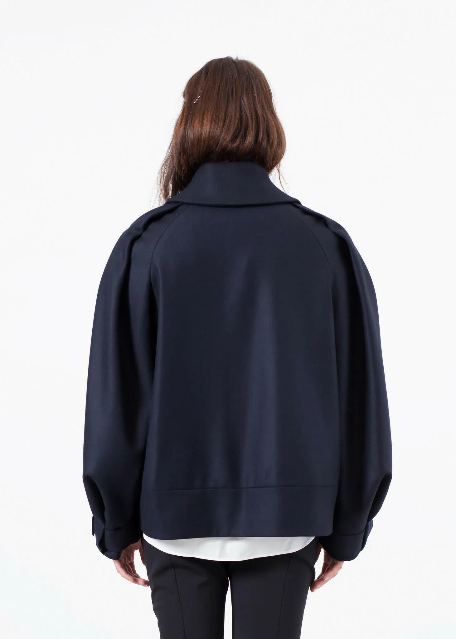 Wool Cocoon Jacket